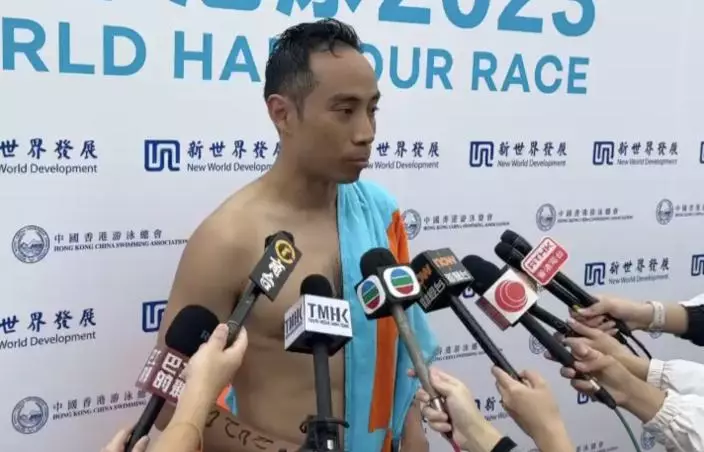 能以做運動心態比賽，李致和感到很開心。巴士的報記者攝